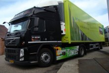 foto Duurzaam met LNG-trucks